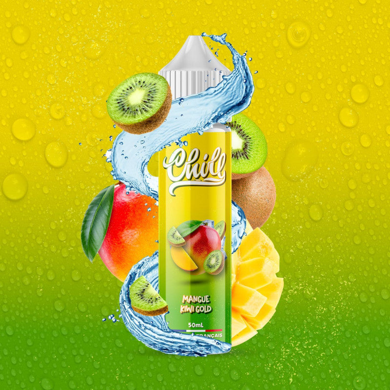 CHILL - Mangue Kiwi Gold - 50ml - LP Vapor
