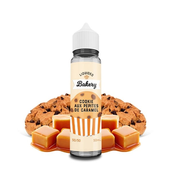 Cookie aux Pépites de Caramel 50ml - Tentation - Liquideo