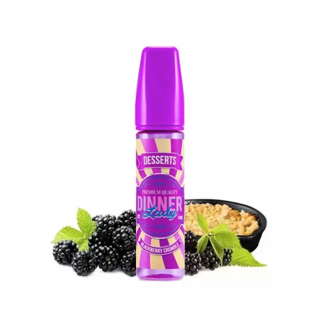 Blackberry Crumble 50ml - Dinner Lady