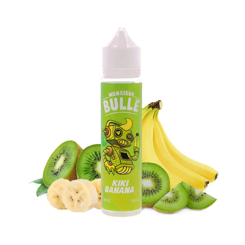 Kiki Banana 50ml - Monsieur Bulle - Liquideo