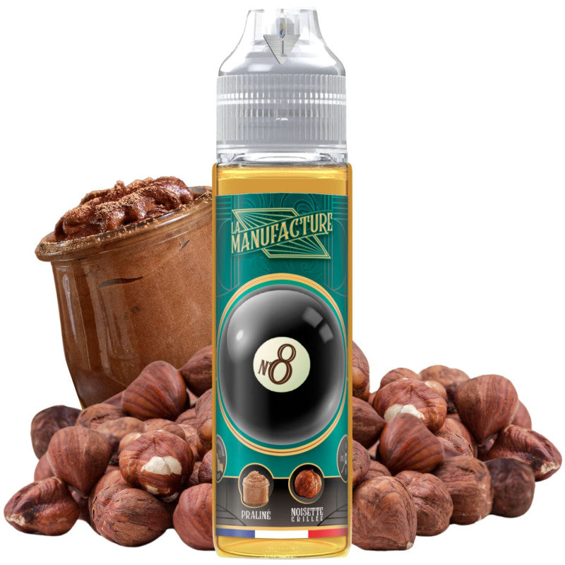LA MANUFACTURE N°8 - 50ml - Praliné Noisette - LP Vapor