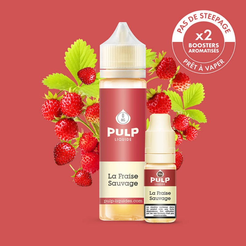 PACK 60 ML - LA FRAISE SAUVAGE - PULP