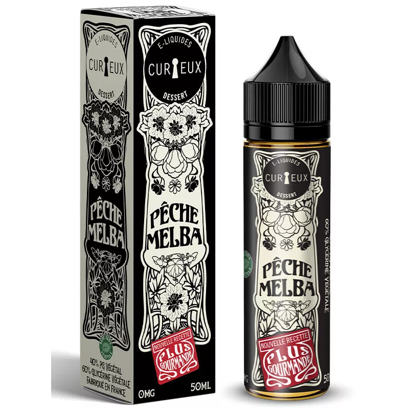Pêche Melba - 50ml - Curieux