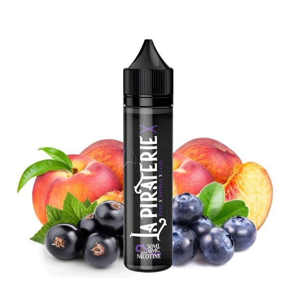 Pêche Myrtille Cassis 50ml - La Piraterie