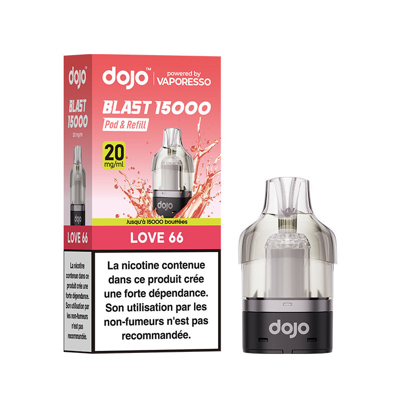 Cartouche Dojo Blast 15K 20mg – Vaporesso