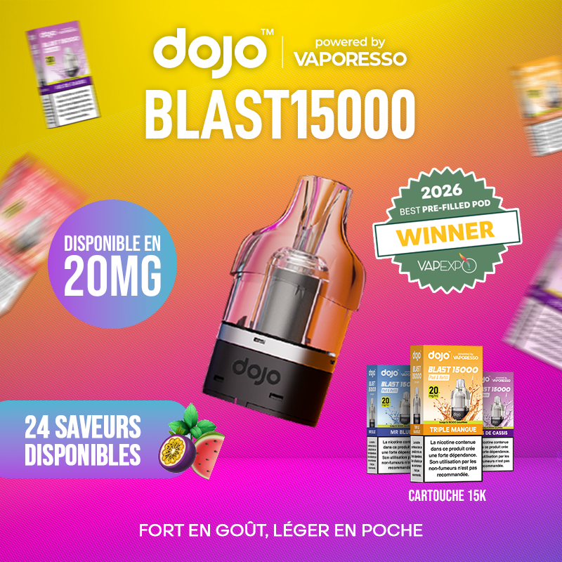 Cartouche Dojo Blast 15K 20mg – Vaporesso