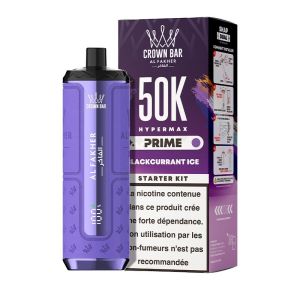 Al Fakher Hypermax Prime 50K - Blackcurrant Ice