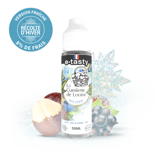 Bleu d'envie Hiver 50 ml - La Cueillette De Louise - E-Tasty