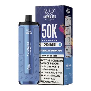 Al Fakher Hypermax Prime 50K - Blue Razz Lemonade