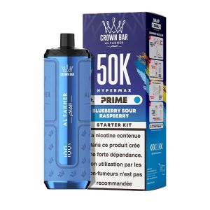 Al Fakher Hypermax Prime 50K - Blueberry Sour Raspberry