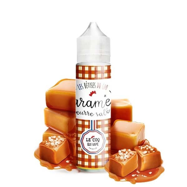 Caramel Beurre Salé 50ml - Le Coq Qui Vape