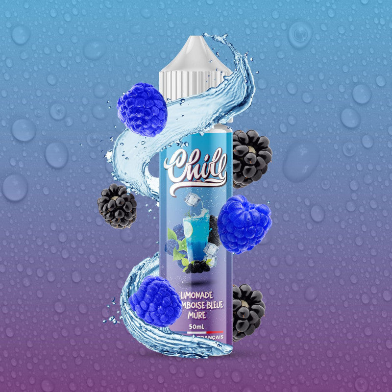 CHILL - Limonade Framboise Bleue Mure - 50ml - LP Vapor