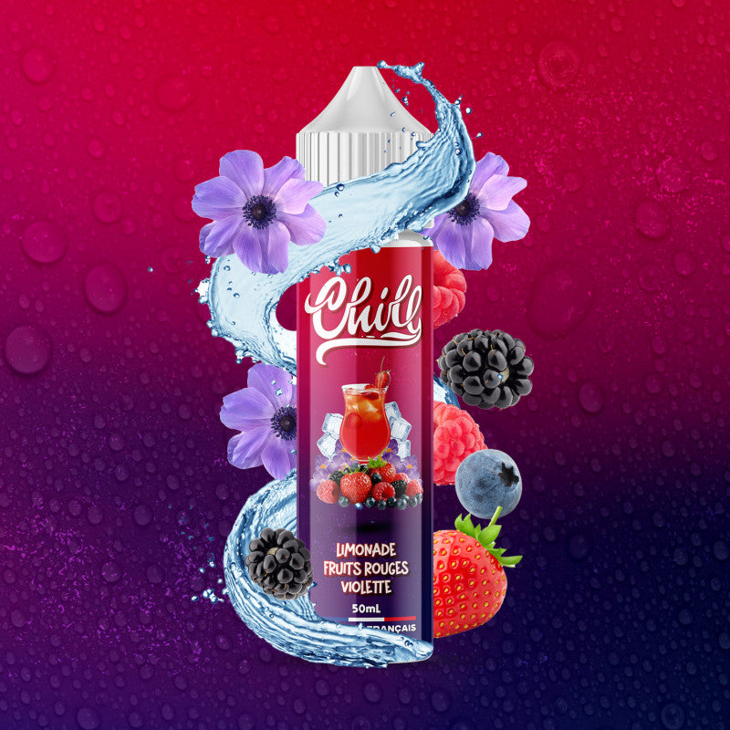 CHILL - Limonade Fruits Rouges Violette - 50ml - LP Vapor