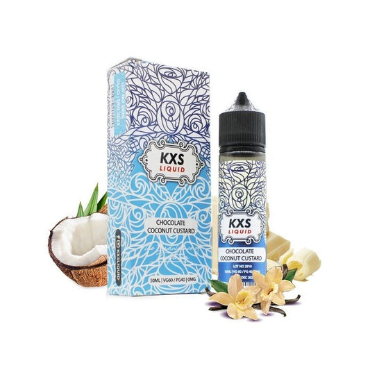 Chocolate Coconut Custard 50ml - KXS Liquid