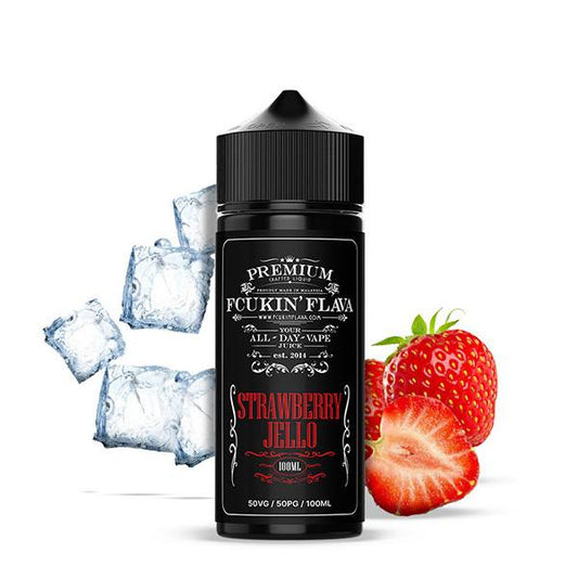 STRAWBERRY JELLO 100ML - FCUKIN FLAVA