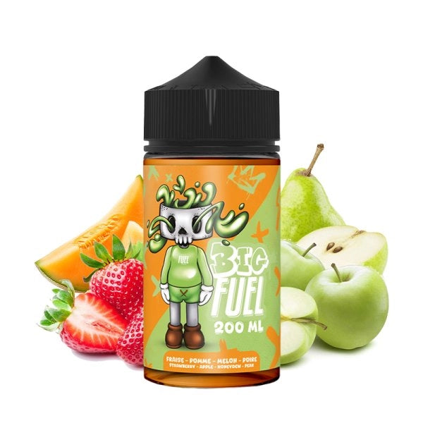 Fraise Pomme Melon Poire 200ml - Big Fuel by Maison Fuel