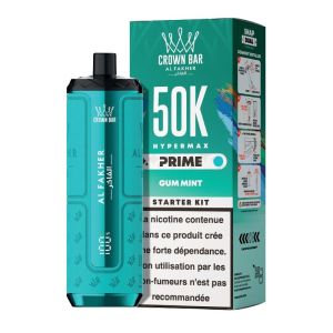 Al Fakher Hypermax Prime 50K - Gum Mint