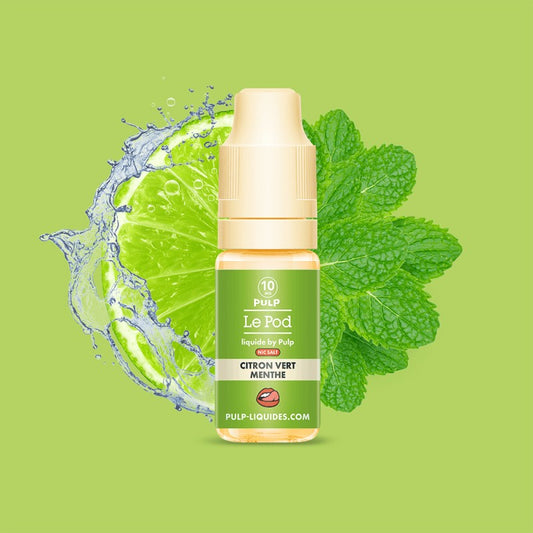Le Pod Liquide Citron Vert Menthe - 10ml - FR - PULP