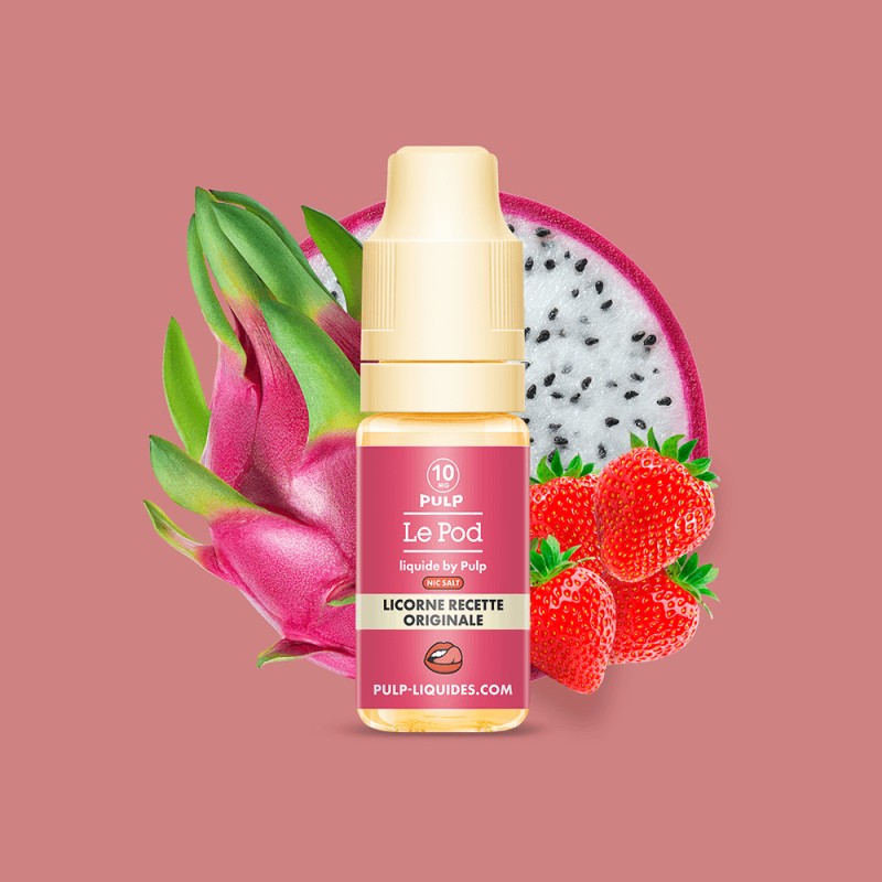 Le Pod Liquide Licorne Recette Originale - 10 ml - PULP