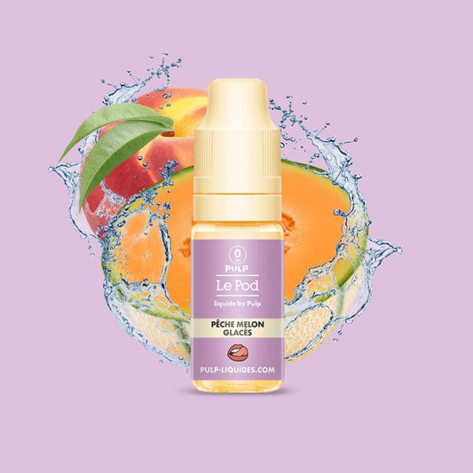 Le Pod Liquide Pêche Melon Glacés - 10ml - FR - PULP