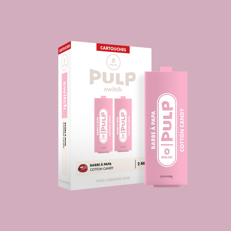 Le Pod Switch - Cartouche - Barbe à papa - 2ml - PULP