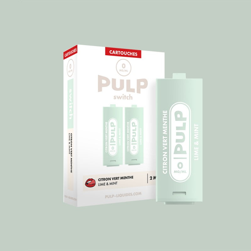 Le Pod Switch - Cartouche - Citron Vert Menthe - 2ml - PULP