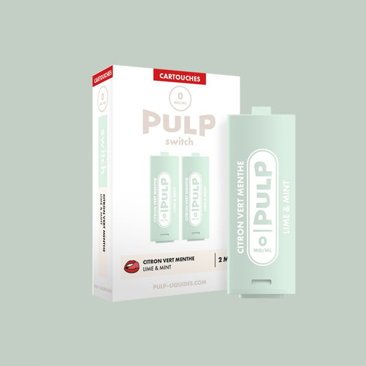 Le Pod Switch - Cartouche - Citron Vert Menthe - 2ml - PULP