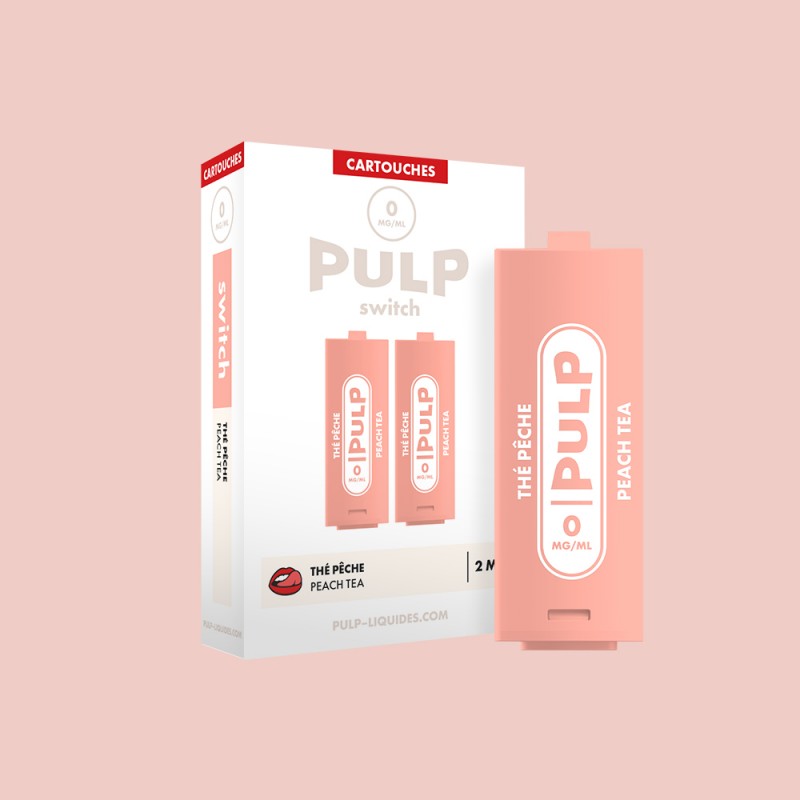 Le Pod Switch - Cartouche - Thé pêche - 2ml - PULP