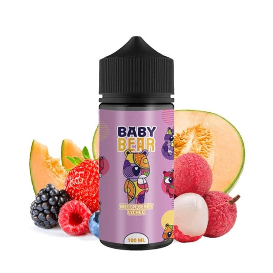 Melon Berry Lychee 100ml - Baby Bear