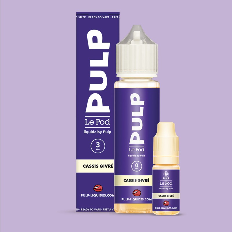 PACK 60 ML - Cassis Givré - Le Pod liquide - PULP