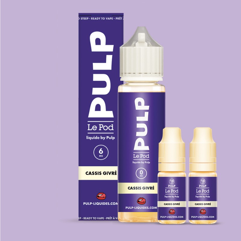 PACK 60 ML - Cassis Givré - Le Pod liquide - PULP