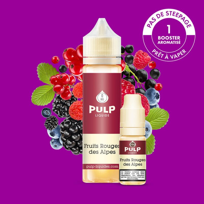 PACK 60 ML - Fruits Rouges des Alpes - PULP