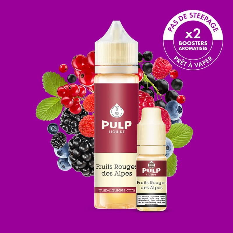 PACK 60 ML - Fruits Rouges des Alpes - PULP