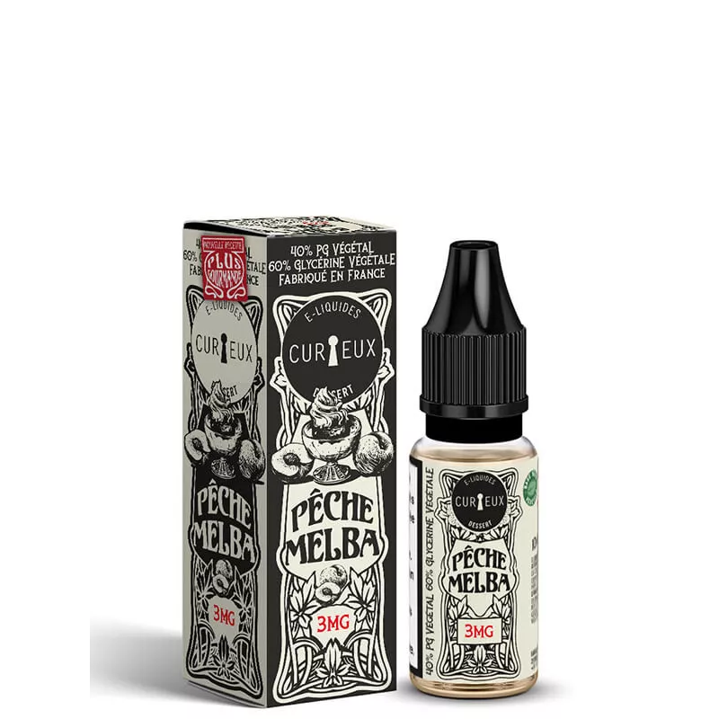 Pêche Melba - 10ml - Curieux