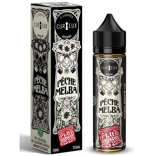 Pêche Melba - 50ml - Curieux