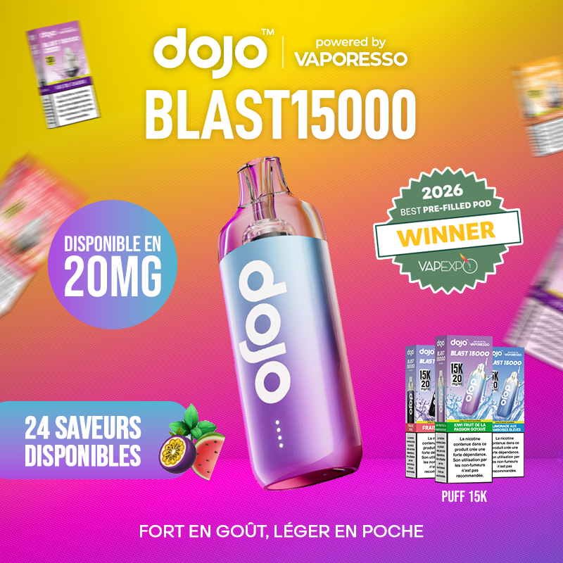 Dojo Blast 15K – 24 saveurs