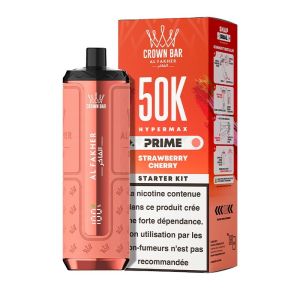 Al Fakher Hypermax Prime 50K - Strawberry Cherry